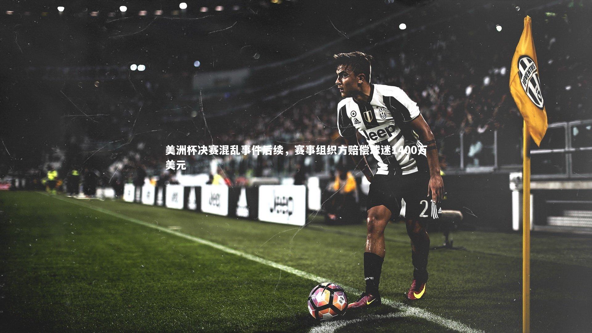 美洲杯决赛混乱事件后续，赛事组织方赔偿球迷1400万美元